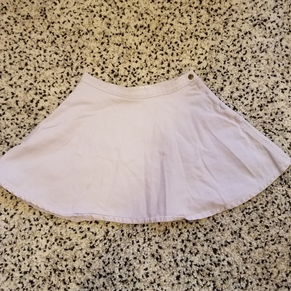 American Apparel Purple Mini-skirt